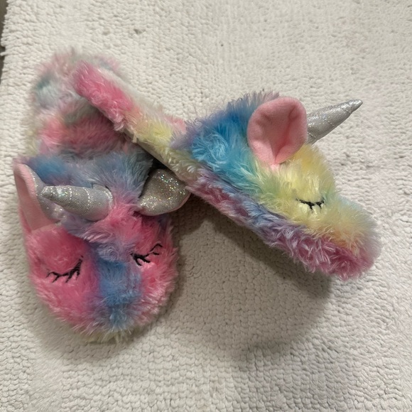 Unicorn Kids Slippers Size 24EU Approx 7US 🦄 - Picture 3 of 3
